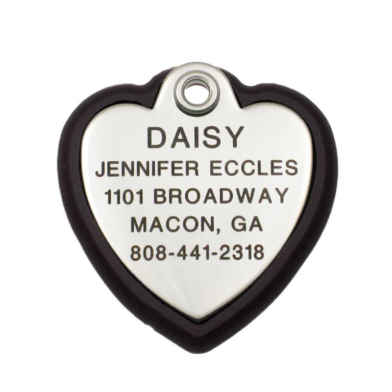 Heart Frame Tag, - Lucky Pet